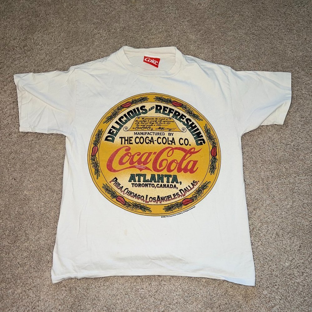 Vintage Coca-Cola T-Shirt White L